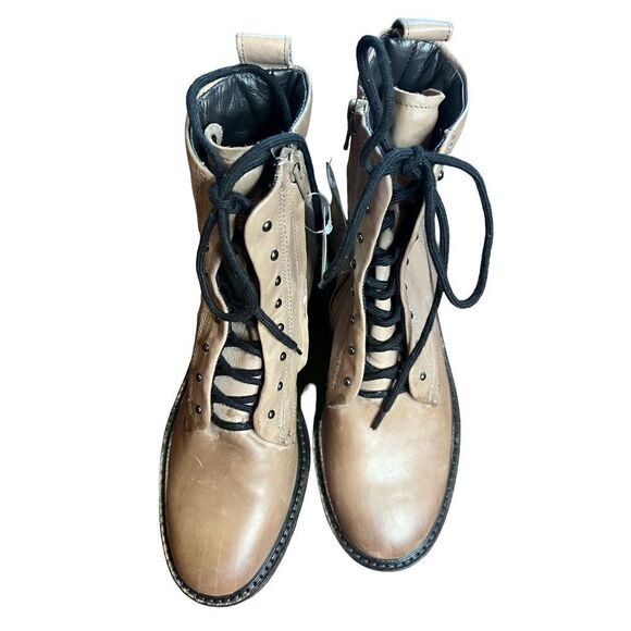 Paul Green Joan Taupe Lace Up Bootie NWOB Size 3 1/2 or US 6 - Picture 7 of 7